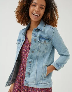 Women FatFace Coats & Jackets|Ottilee Denim Jacket