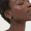 Women FatFace View All|Oval Huggy Hoop Earrings