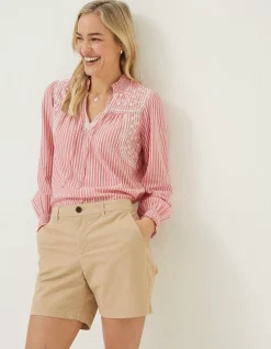 Women FatFace Shorts|Padstow Chino Shorts