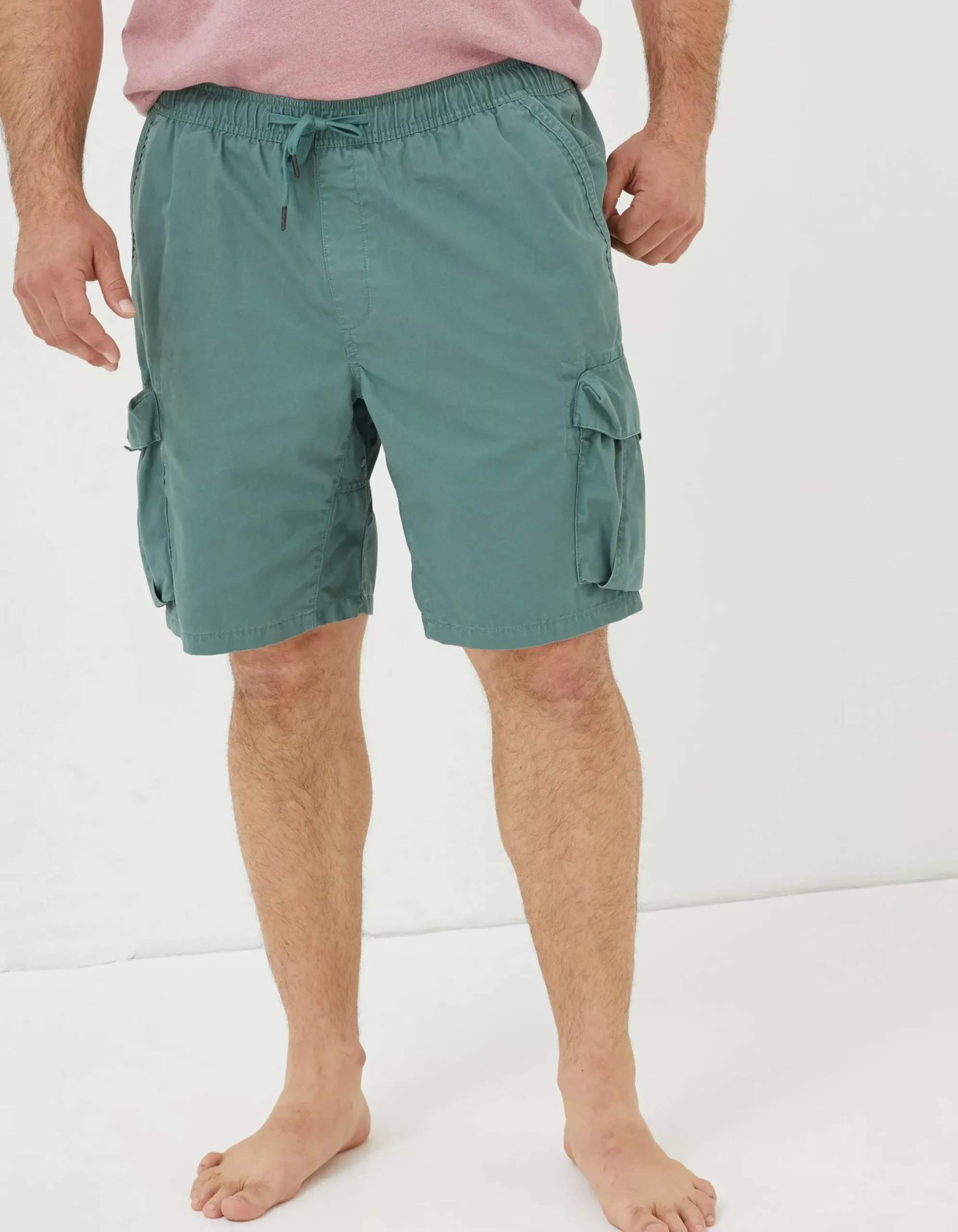 Men FatFace Shorts|Padstow Pull On Cargo Shorts