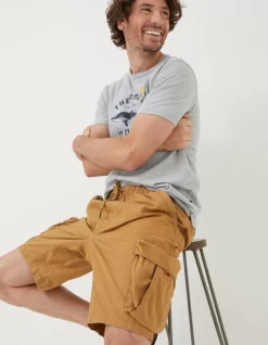 Men FatFace Shorts|Padstow Pull On Cargo Shorts