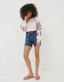 Women FatFace Shorts|Paige Denim Shorts