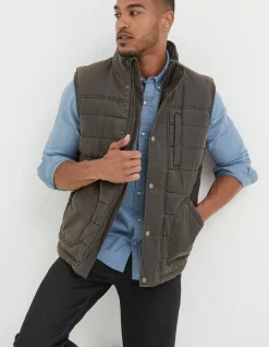 Men FatFace View All|Paignton Quilted Gilet