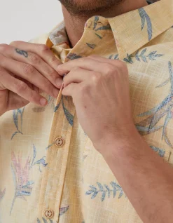 Men FatFace Shirts|Paradise Print Shirt