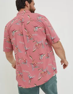 Men FatFace Shirts|Paradise Print Shirt