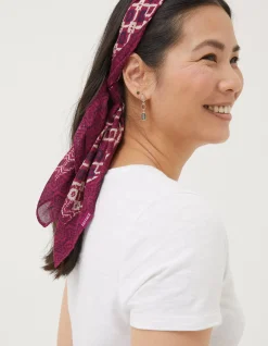 Women FatFace View All|Patchwork Hair Scarf