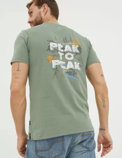 Men FatFace View All|Peak To Peak T-Shirt