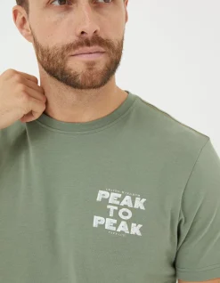 Men FatFace View All|Peak To Peak T-Shirt