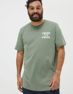 Men FatFace View All|Peak To Peak T-Shirt