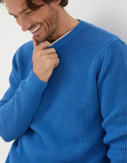 Men FatFace View All|Pembrey Cotton Crew Neck Jumper