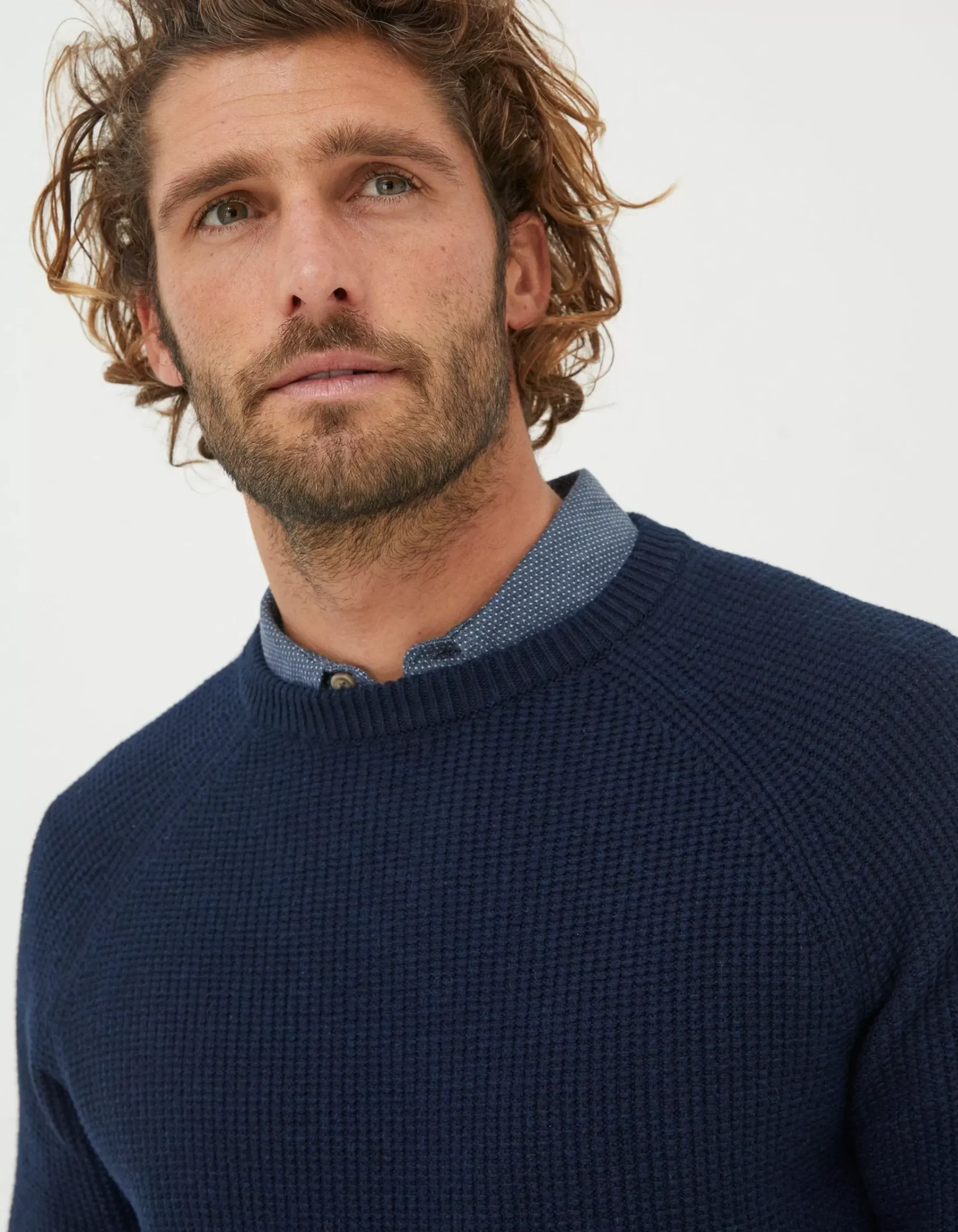 Men FatFace View All|Pembrey Crew Jumper