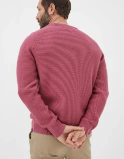 Men FatFace Knitwear|Pembrey Crew Jumper