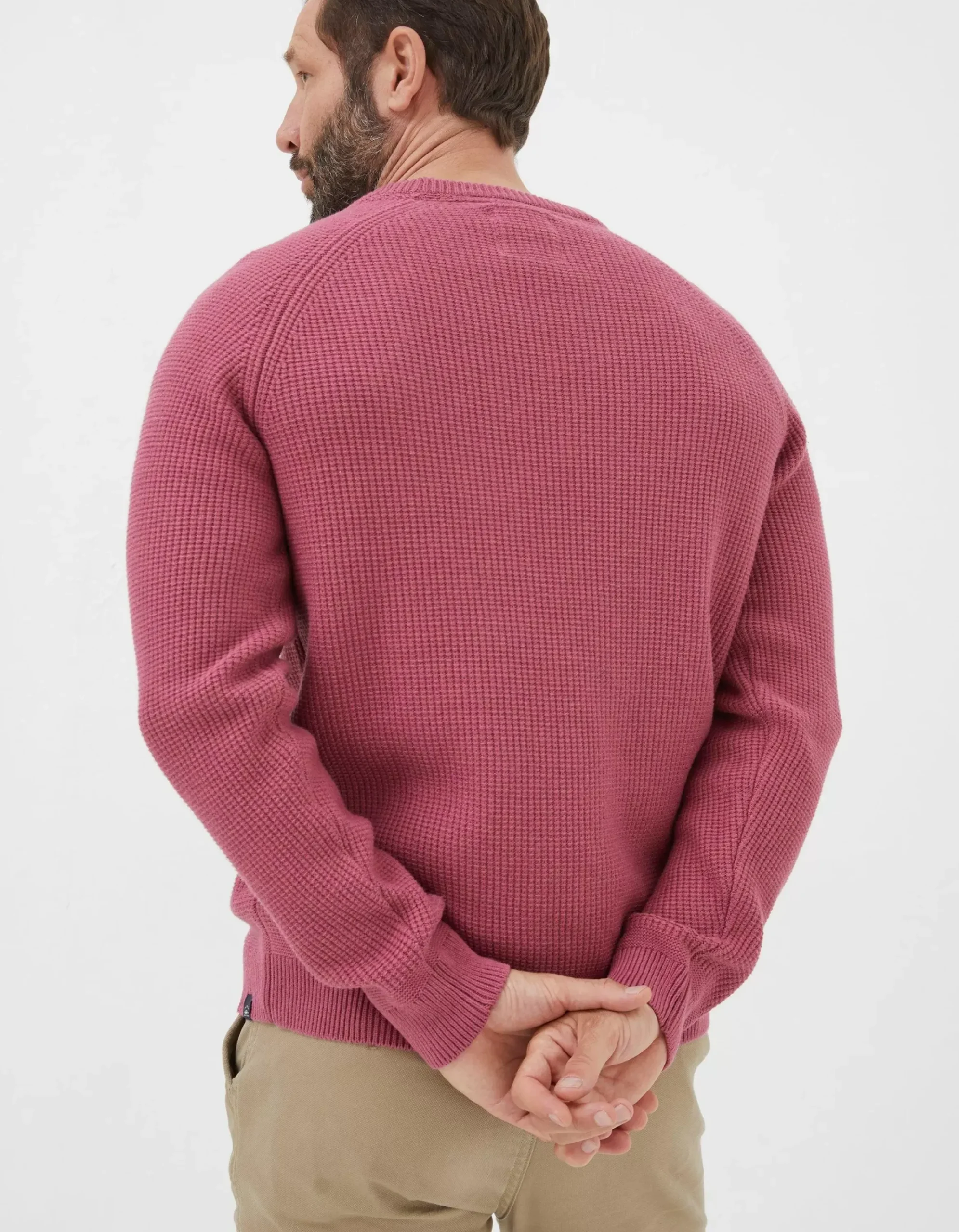 Men FatFace Knitwear|Pembrey Crew Jumper