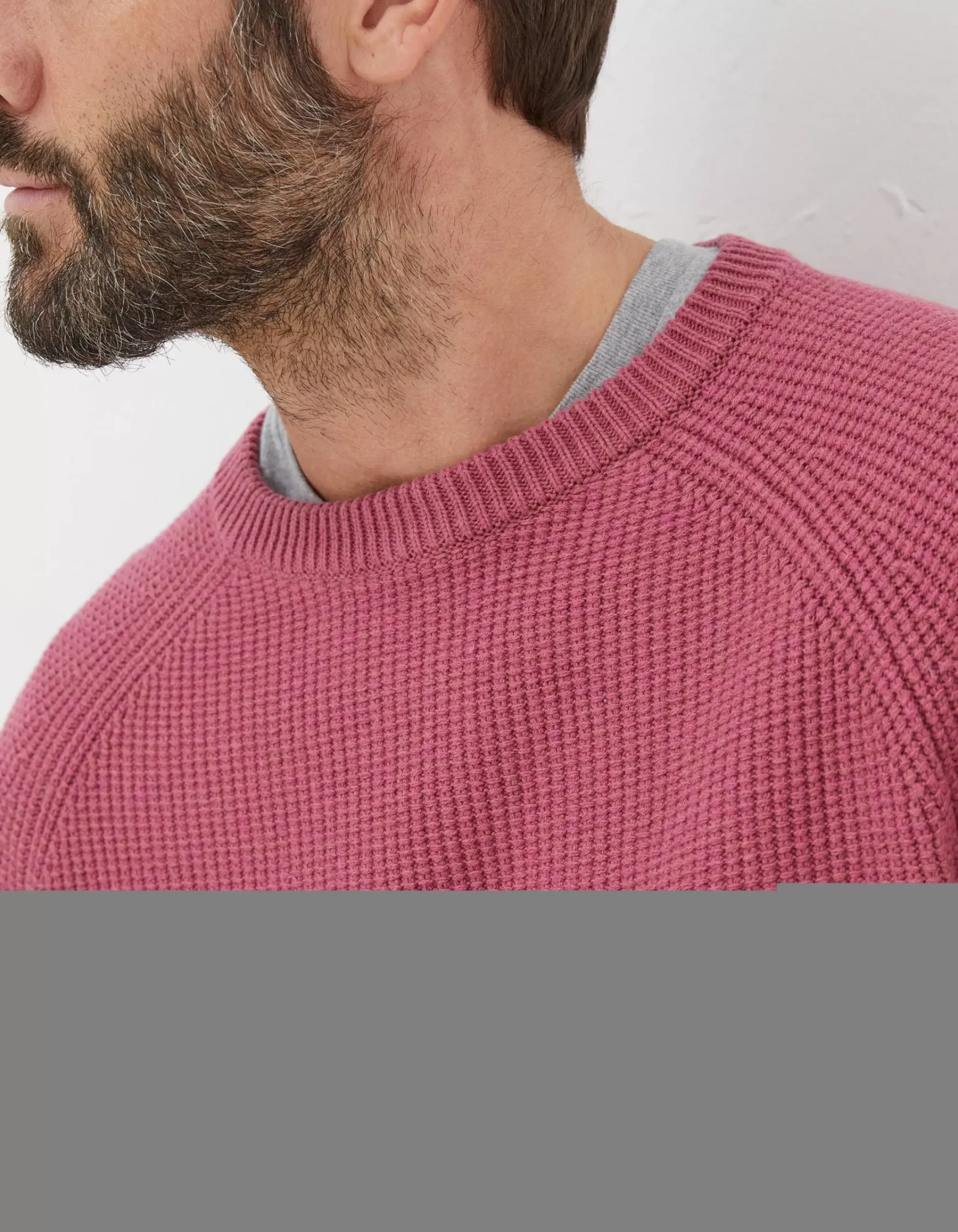 Men FatFace Knitwear|Pembrey Crew Jumper