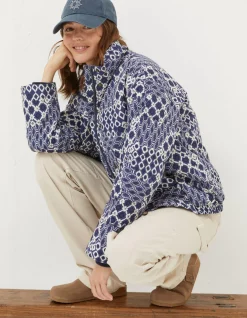 Women FatFace Coats & Jackets|Peri Patchwork Puffer Jacket