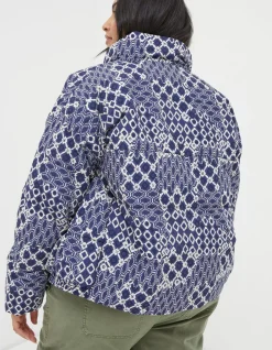 Women FatFace Coats & Jackets|Peri Patchwork Puffer Jacket