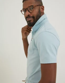 Men FatFace T-Shirts|Perranporth Polo