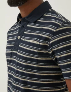 Men FatFace T-Shirts|Perranporth Stripe Polo T-Shirt
