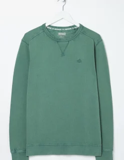 Men FatFace Sweatshirts & Hoodies|Petersfield Crew Neck Sweatshirt