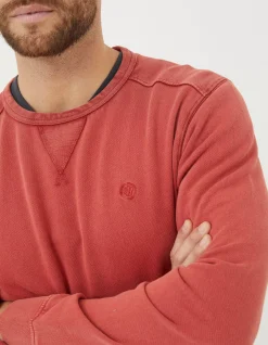 Men FatFace Sweatshirts & Hoodies|Petersfield Crew Neck Sweatshirt