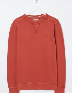 Men FatFace Sweatshirts & Hoodies|Petersfield Crew Neck Sweatshirt