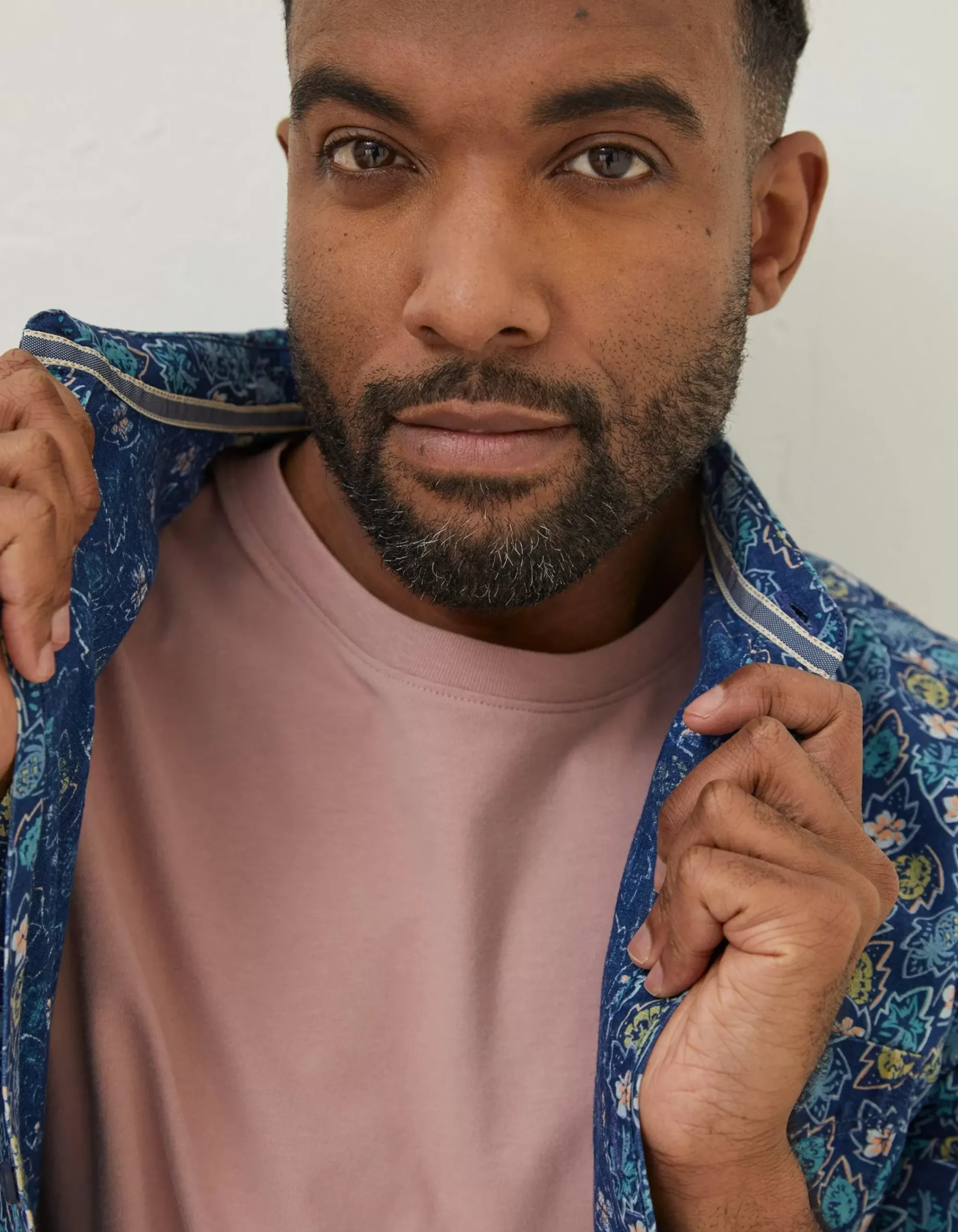 Men FatFace Shirts|Pineham Print Shirt
