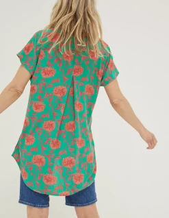 Women FatFace Shirts & Blouses|Piper Bali Blooms Tunic