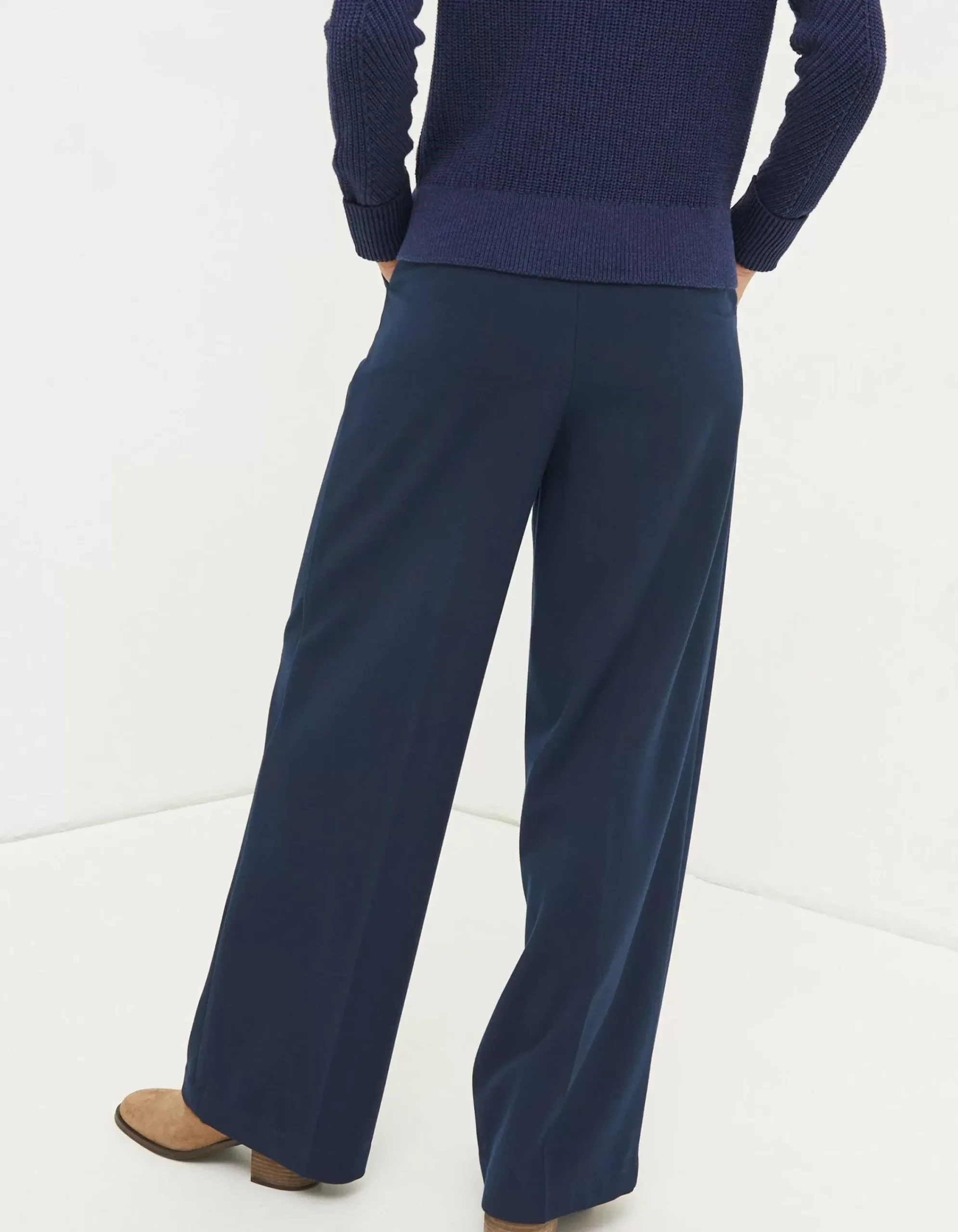 Women FatFace Trousers & Leggings|Piper Herringbone Trouser