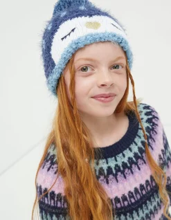Kids FatFace View All|Pippa Penguin Beanie Hat