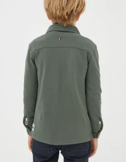 Boys FatFace View All|Pique Long Sleeve Shirt