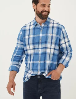 Men FatFace Shirts|Plastow Check Shirt