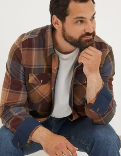 Men FatFace View All|Poole Check Shirt