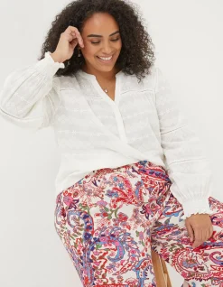 Women FatFace View All|Poppy Embroidered Blouse