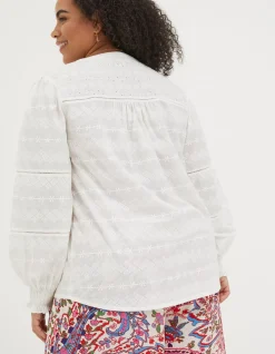 Women FatFace View All|Poppy Embroidered Blouse