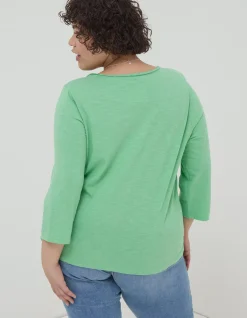 Women FatFace Tops & T-Shirts|Porter Organic Cotton T Shirt