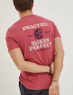 Men FatFace T-Shirts|Practice Makes Perfect T-Shirt