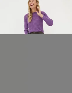 Women FatFace Trousers & Leggings|Presley Check Wide Leg Trousers