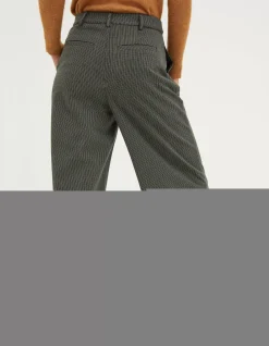 Women FatFace Trousers & Leggings|Presley Mini Check Trouser