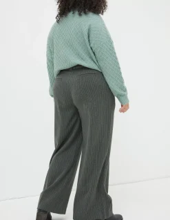 Women FatFace Trousers & Leggings|Presley Mini Check Trouser