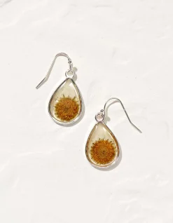 Women FatFace View All|Pressed Daisy Earrings