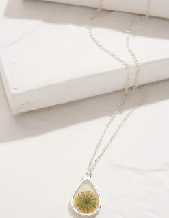 Women FatFace View All|Pressed Daisy Necklace