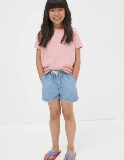 Girls FatFace View All|Pull On Denim Shorts