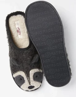 Men FatFace View All|Ralphie Racoon Slipper