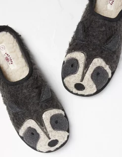 Men FatFace View All|Ralphie Racoon Slipper