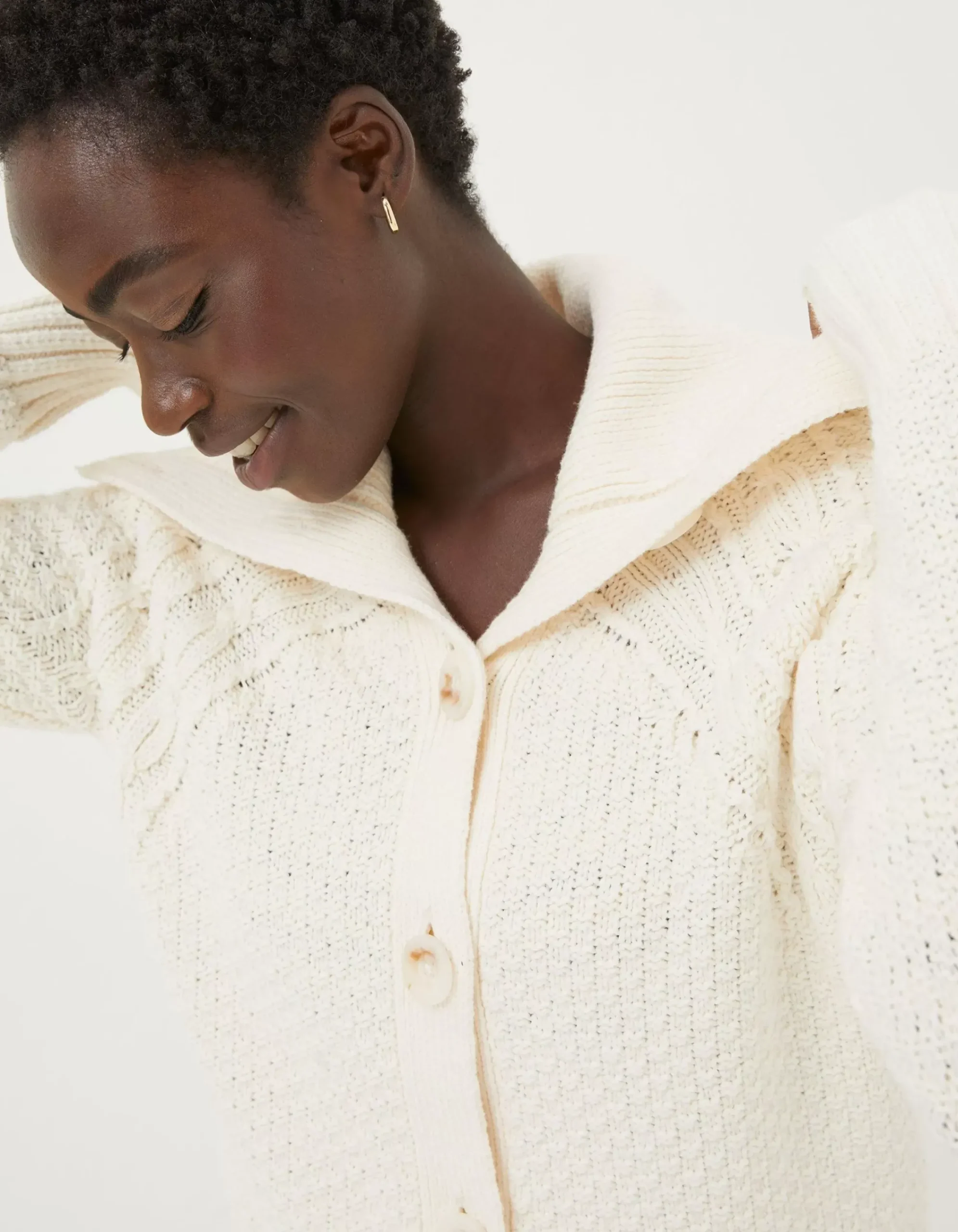 Women FatFace View All|Raya Collared Cardigan