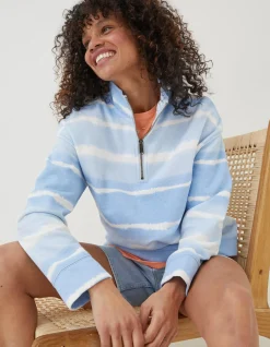 Women FatFace Sweatshirts & Hoodies|Relaxed Tie Dye Airlie