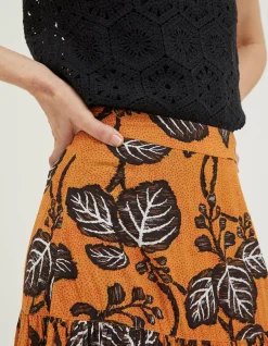 Women FatFace Skirts|Remy Vine Floral Skirt