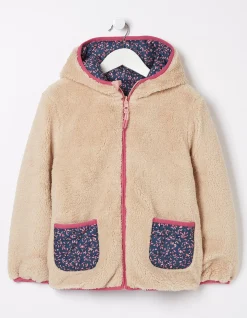 Girls FatFace View All|Reversible Floral Print Jacket