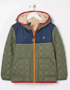 Boys FatFace View All|Reversible Quilted Jacket