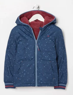 Girls FatFace View All|Reversible Star Jacket